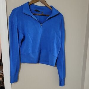 Danskin Women's Royal Blue Zip-Up Sweatshirt